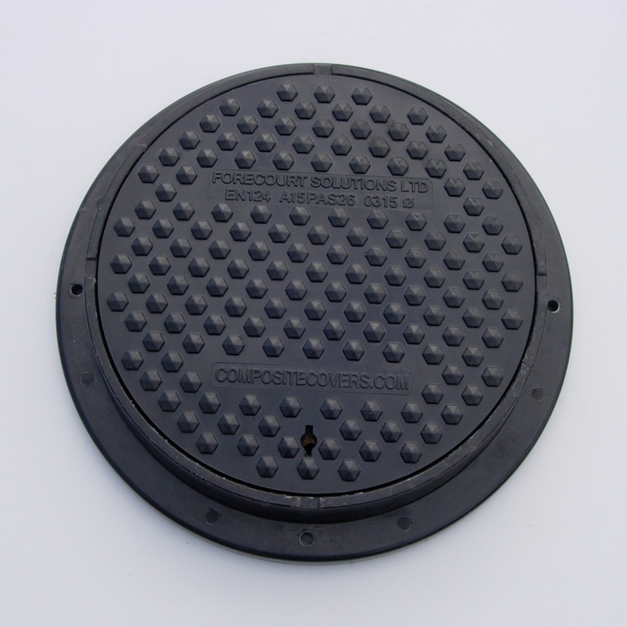 315mm circular manhole cover & frame